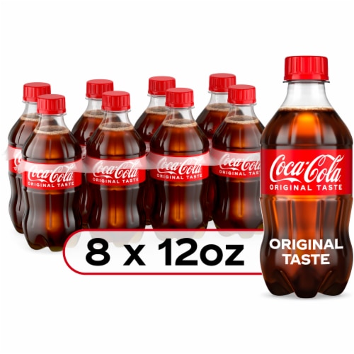 Coca-Cola® Soda Bottles Perspective: front