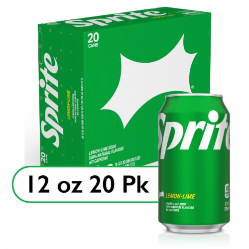 Sprite® Lemon Lime Caffeine Free Soda Bottle, 20 fl oz - Kroger