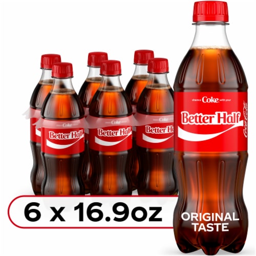 Coca-Cola Classic Soda Bottles Perspective: front