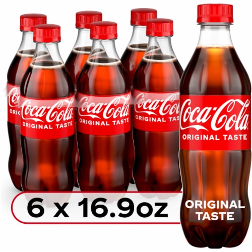 Coca-Cola® Soda Bottles Perspective: front