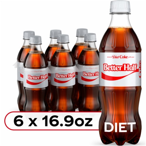 Diet Coke Diet Soda Bottles Perspective: front