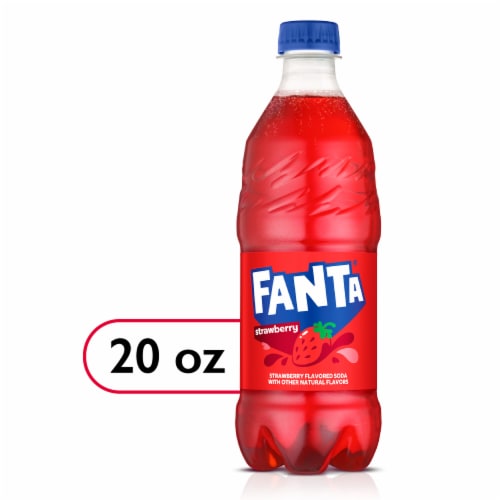 Fanta® Strawberry Caffeine Free Soda Bottle