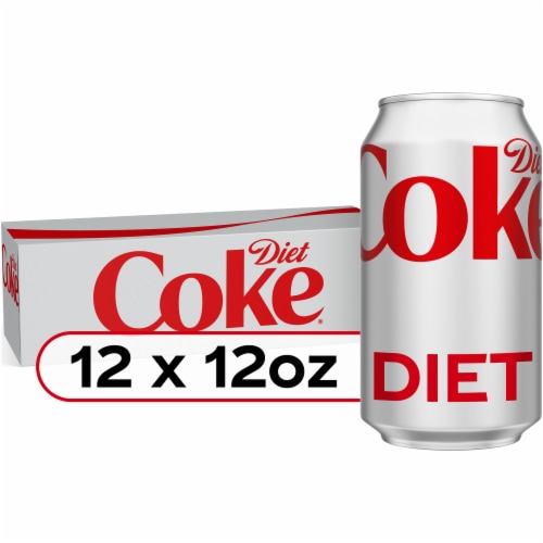 Diet Coke Diet Soda Cans Perspective: front