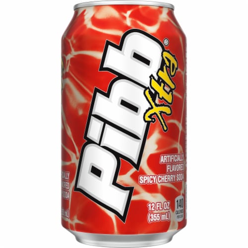 Pibb® Xtra Spicy Cherry Soda Perspective: front