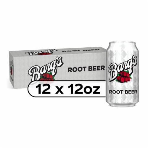 Barq's® Root Beer Soda Cans Perspective: front
