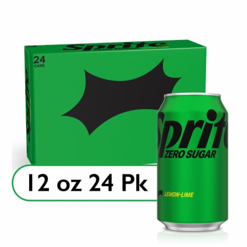 Sprite® Zero Sugar Lemon Lime Soda Cans, 24 pk / 12 fl oz - Kroger