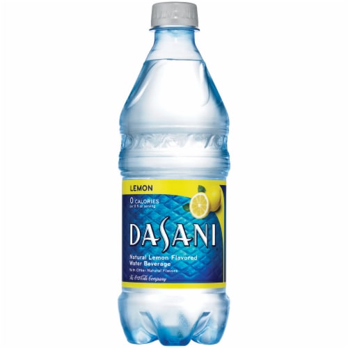 Dasani Lemon Flavored Water Perspective: front
