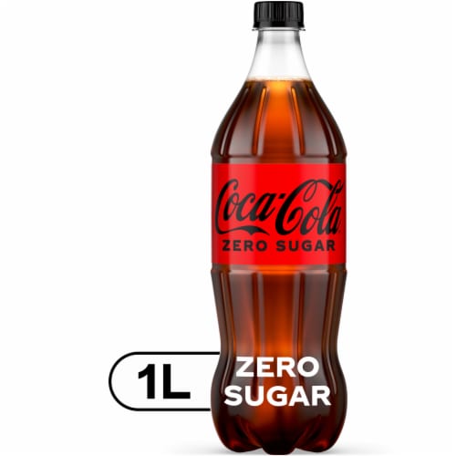 Coca-Cola® Zero Sugar Soda Bottle, 1 liter - City Market