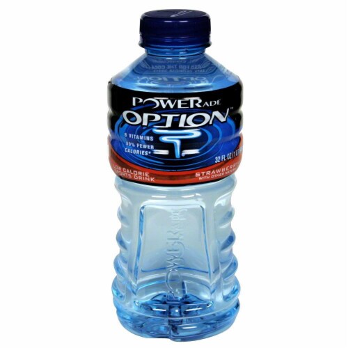 Powerade Zero Strawberry Sports Drink Perspective: front
