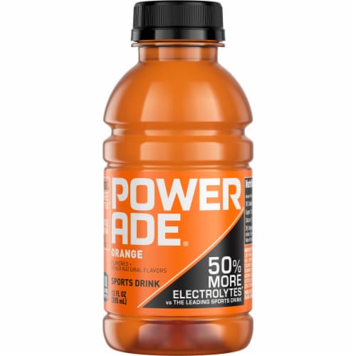 Powerade Orange Sports Drink Bottle, 12 fl oz Kroger