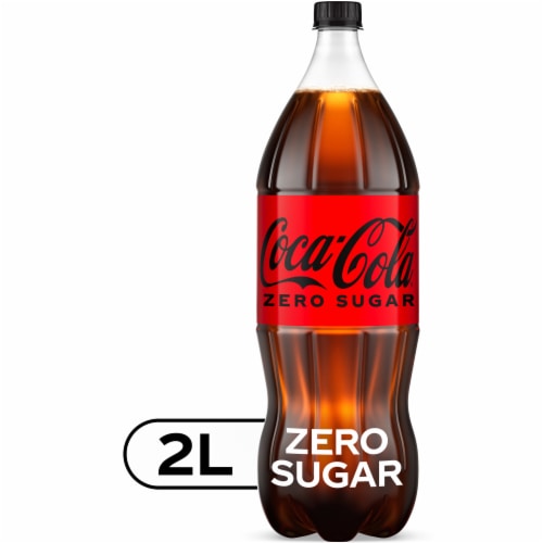 Coca-Cola® Zero Sugar Soda Bottle, 2 liter - Kroger