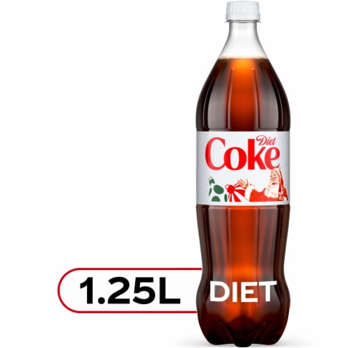 Diet Coke Diet Soda Bottle Perspective: front