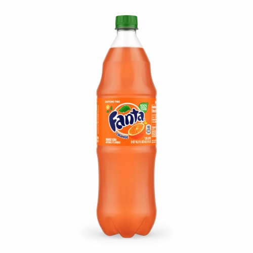 Fanta® Orange Soda Bottle Perspective: front