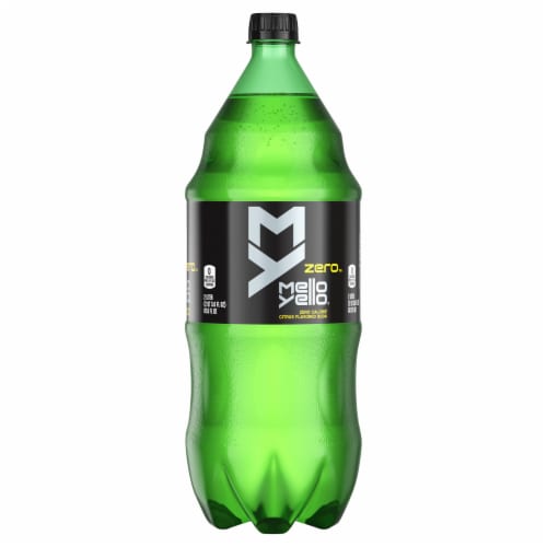 Mello Yello® Zero™ Citrus Soda Perspective: front