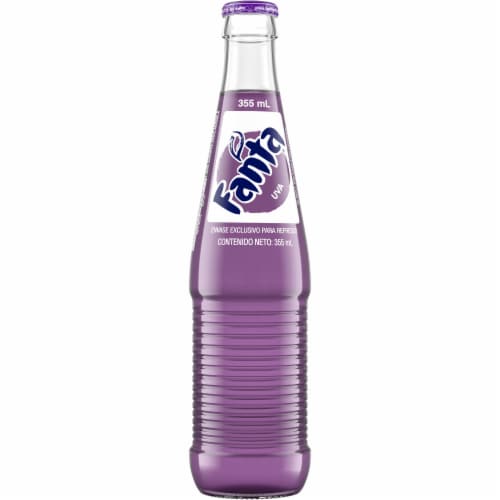 Fanta Grape Flavored Mexican Soda Perspective: front