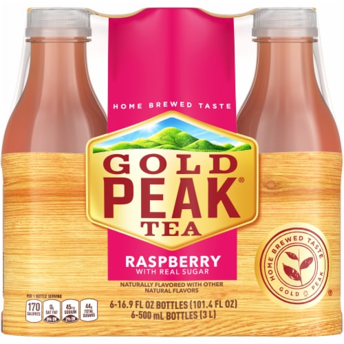 Gold Peak Raspberry Tea Perspective: front