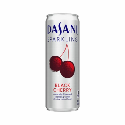 Dasani Black Cherry Sparkling Water Perspective: front
