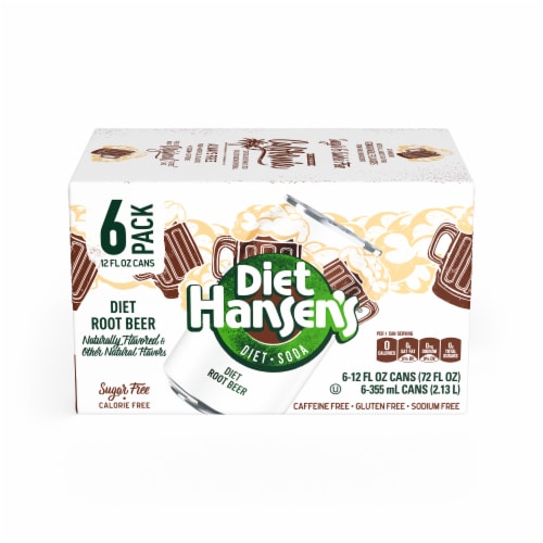 Hansen's Diet Root Beer Perspective: front
