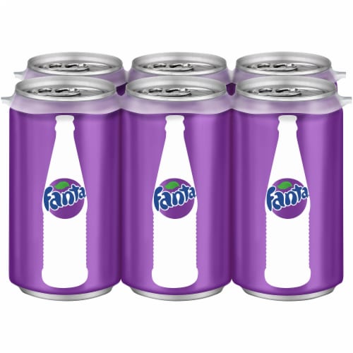 Fanta® Grape Mini Cans Perspective: front
