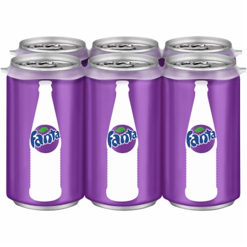 Fanta® Grape Mini Cans, 6 cans / 7.5 fl oz - Ralphs