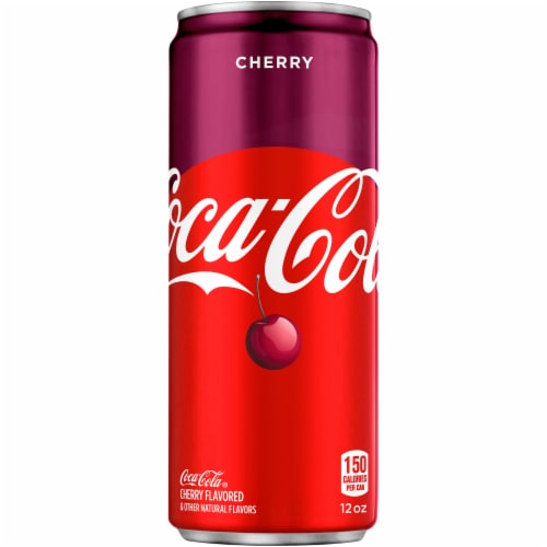 Coca-Cola Cherry Soda Perspective: front
