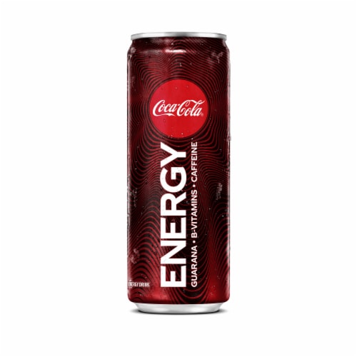 Coca-Cola Energy Drink Perspective: front