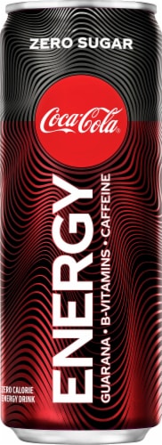 Coca-Cola® Zero Sugar Energy Drink Perspective: front