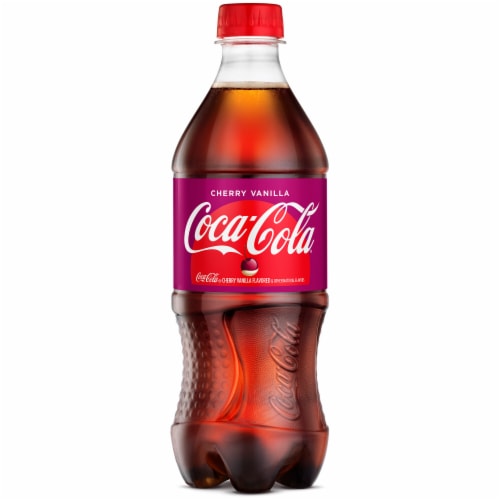 Coca-Cola Cherry Vanilla Soda Perspective: front