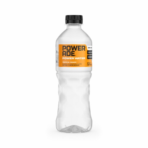 Powerade® Zero Sugar Power Water - Tropical Mango, 16.9 fl