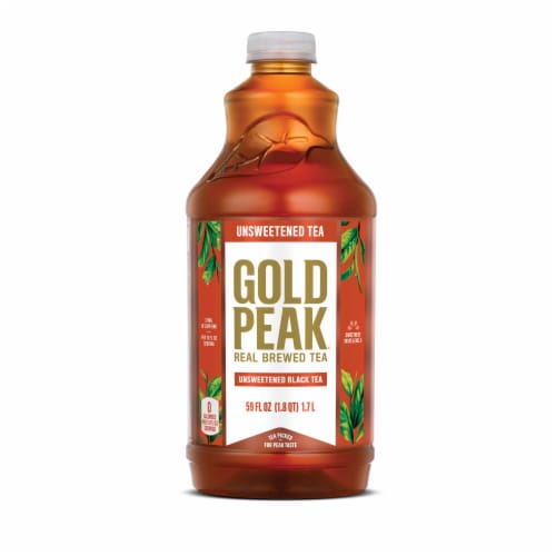 Gold Peak Unsweetened Black Tea Bottle