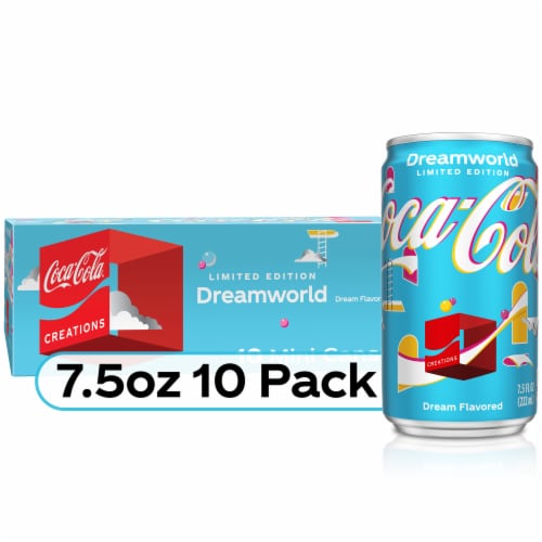 Coca-Cola® Dreamworld Soda Mini Cans Perspective: front