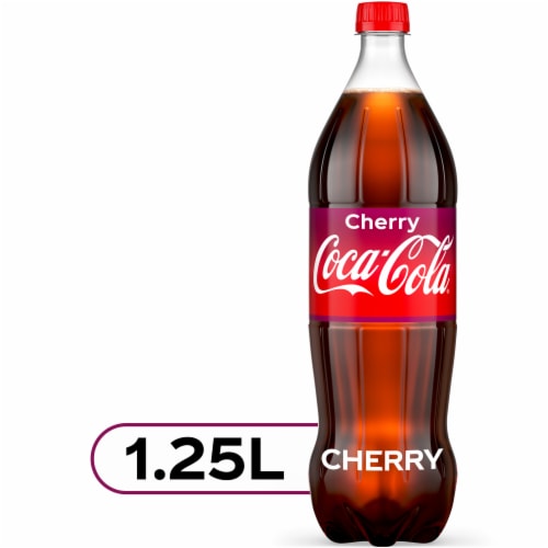 Coca-Cola® Cherry Soda Bottle, 1.25 liter - Pay Less Super Markets