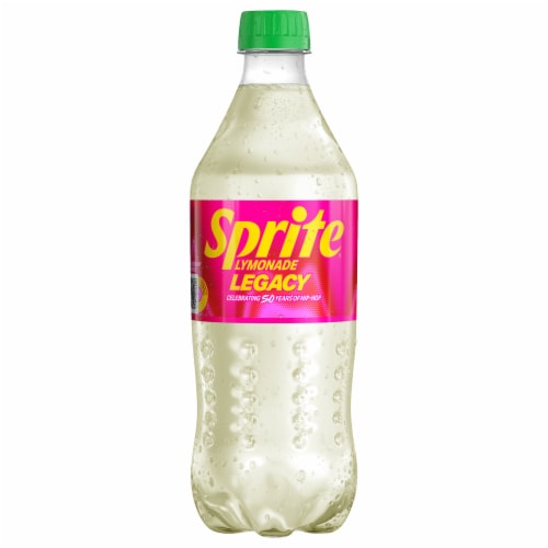 Sprite Lymonade Legacy Soda Bottle Perspective: front