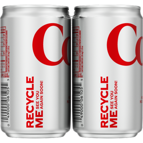 Diet Coke Cans Perspective: front