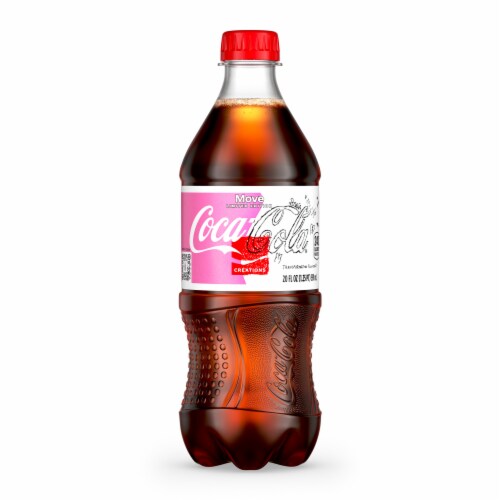 Coca-Cola® Move Soda Bottle Perspective: front