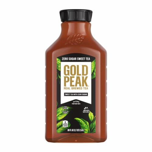 Gold Peak Zero Sugar Real Brewed Sweet Tea Bottle
