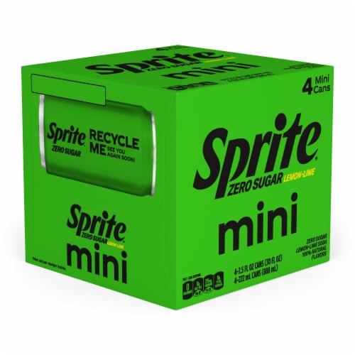 Sprite Zero Sugar Cans, 7.5 Fl Oz, 6 Pack