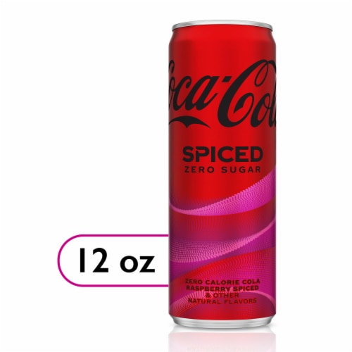 coca cola zero sugar spiced raspberry