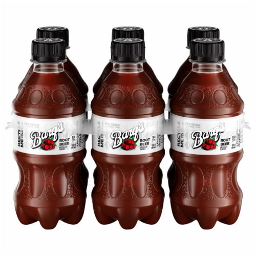 Barq's® Root Beer Bottles Perspective: front