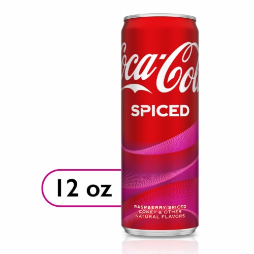 coca cola spiced raspberry soda