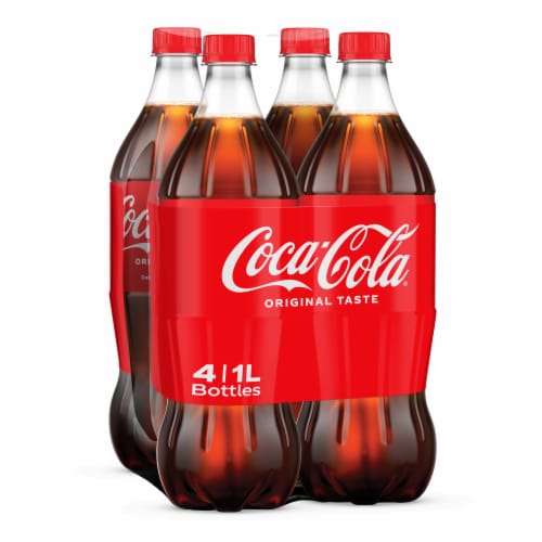 Coca-Cola® Soda Bottles Perspective: front