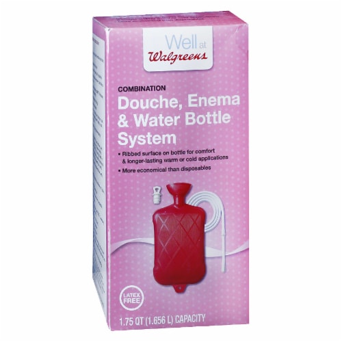 Walgreens Combination Douche Enema & Water Bottle System, 1.75 qt Ralphs