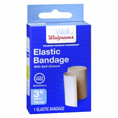 Walgreens Self Closing Elastic Bandage, 3 in Kroger