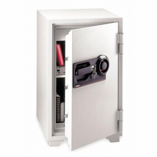 Sentry Safe Commercial Fire Safe,3 cu ft,Light Gray  S6370 Perspective: front