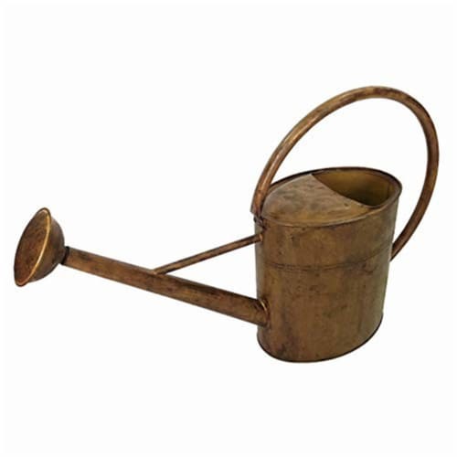Gardener's Select (#W1315P-GD-L7) 7L Watering Can, Rusty Perspective: front