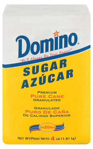 Domino Granulated Sugar Perspective: front