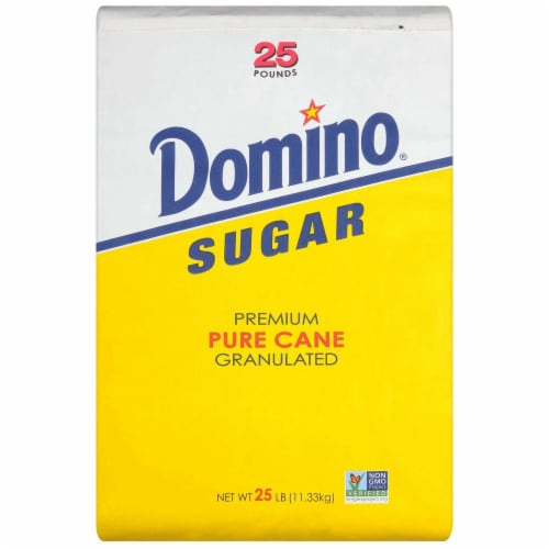 Domino Granulated White Sugar Perspective: front