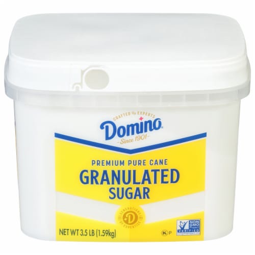 Domino Premium Pure Cane Granulated Sugar Perspective: front