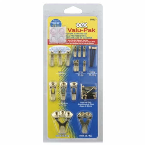 OOK® Professional Variety Picture Hanging Set Perspective: front