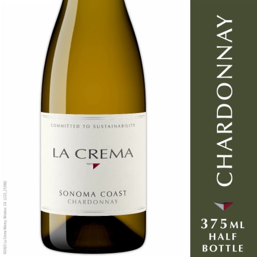 La Crema Sonoma Coast Chardonnay California White Wine Half Bottle